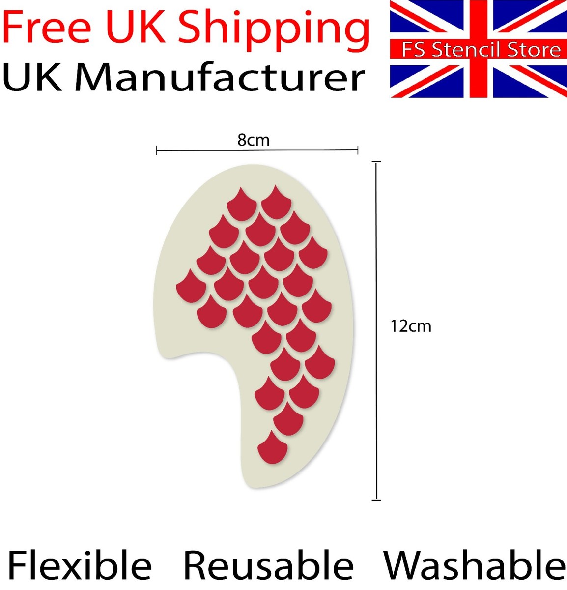 Stencil Farm Fresh Pies N.2 - Stencil Torte Fatte In Casa Riutilizzabile Per Insegne In Legno Tessuti Borse Sacchi E Pareti - Foto 5