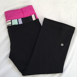 flare crop yoga pants