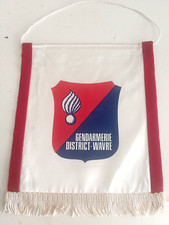 Fanion GENDARMERIE ... DISTRICT WAVRE