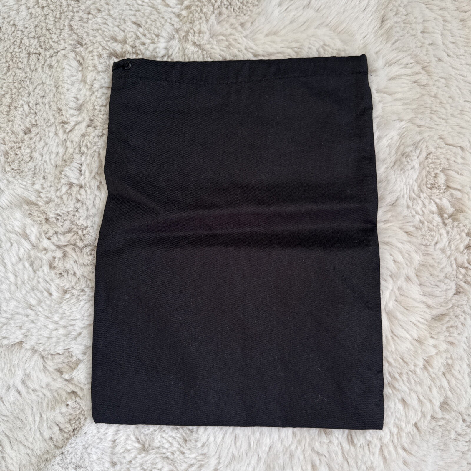 Sacchetto antipolvere con coulisse piccolo logo Saint Laurent nero 11 1 2” x 8 1 2”