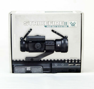 Vortex Strikefire II Red/Green Dot Sight with Cantilever Mount for