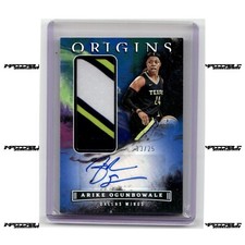 2023 Panini Origins WNBA - Blue #JA-ARK Arike Ogunbowale Patch Auto /25
