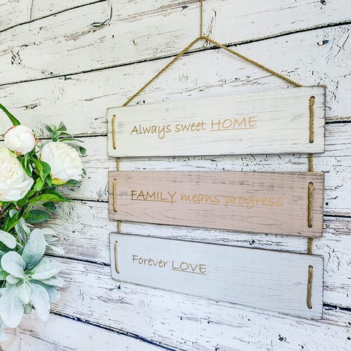 Inspirational Wall Art - Sweet Rustic Family WALL SIGN NEW - Picture 4 of 4