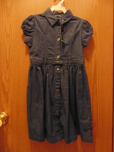 george denim dress