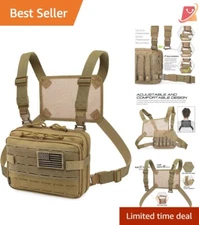 Molle Admin Pouch Nylon 11"x7.5" Versatile Organizer for EDC Medical Gear