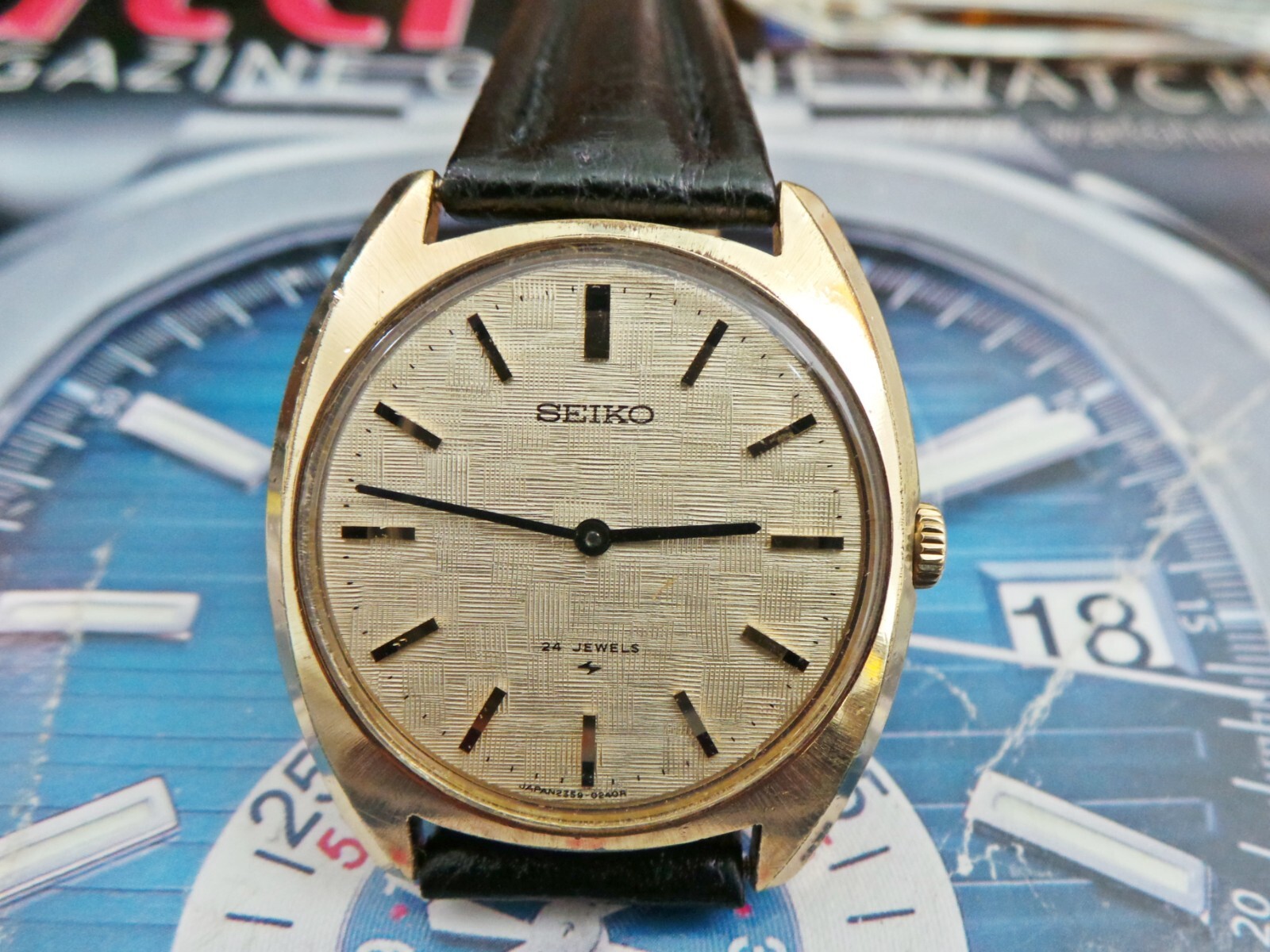 Seiko Chariot 2559-0060 Gents Vintage Watch c1960-Rare! image 4