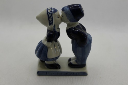 Delft blau küssendes Paar - Bild 2 von 5