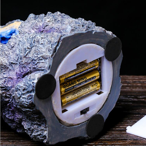 Crystal LED Cave Backflow Incense Burner with 48 Free Backflow Cones - Picture 3 of 3