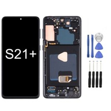 For Samsung Galaxy S21 Plus 996U OLED Display LCD Touch Screen Digitizer Frame