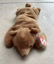  1993 RARE Original CUBBIE the Bear Ty Beanie Baby w/Tag RETIRED