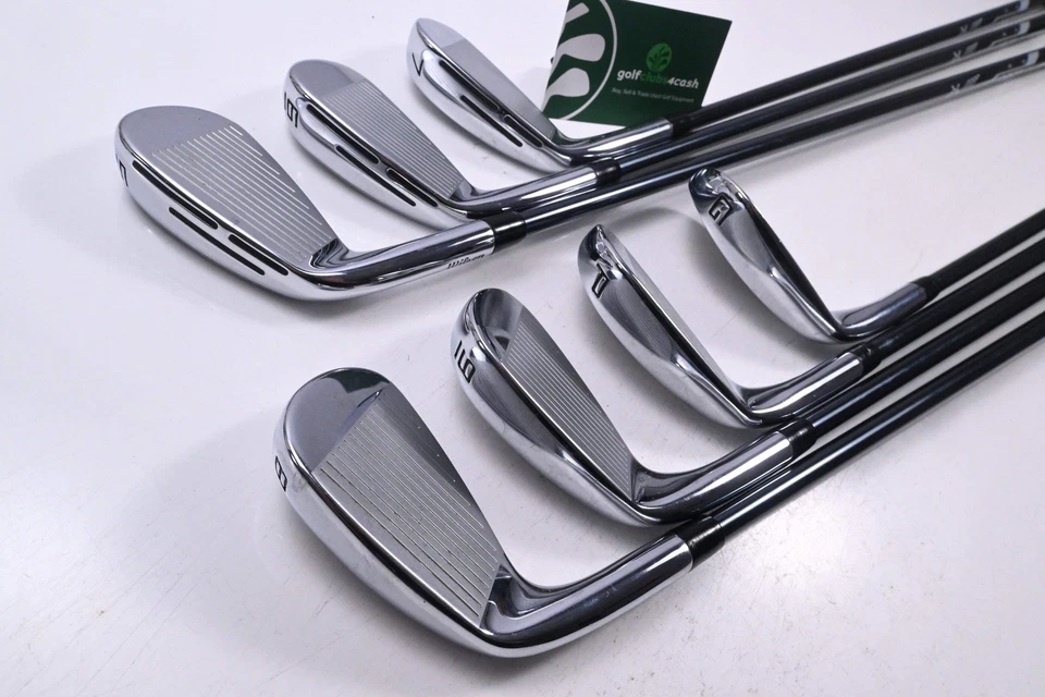 Wilson DYNAPWR 2023 Forged Irons / 5-PW+GW / Stiff Flex UST Mamiya Recoil Dart 7 - Image 4 of 4