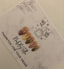 Press on nails | Set Of Ten | BIAB |