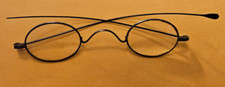 ANTIQUE UNMARKED WIRE OVAL EYEGLASSES