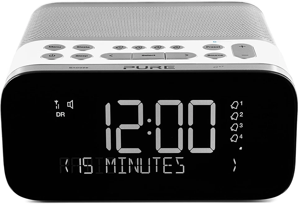 Pure Siesta S6 Uhrenradio  weiß - Bild 2 von 3