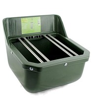 Mangeoire profonde de qualité supérieure pour poulains avec grilles 9 litres  