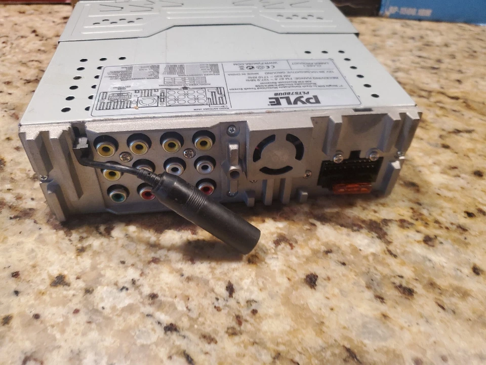 READ - Pyle 7" 1-DIN In-Dash DVD Player w/ Motorized Touchscreen & Bluetooth - Image 4 of 4