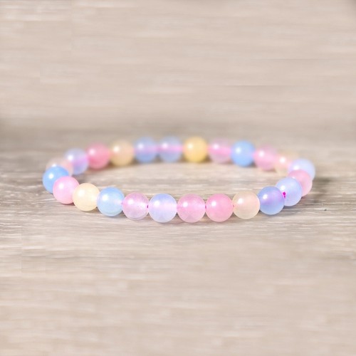 4mm-10mm Natural Gemstone Beaded Stretch Bracelet Crystal Healing Reiki Gifts - Picture 277 of 440