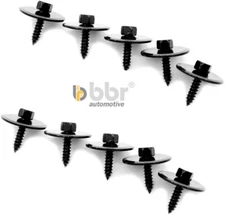 Belly Pan Hardware Screws for Mercedes Benz W140 W124 W201 1984-2007 10x