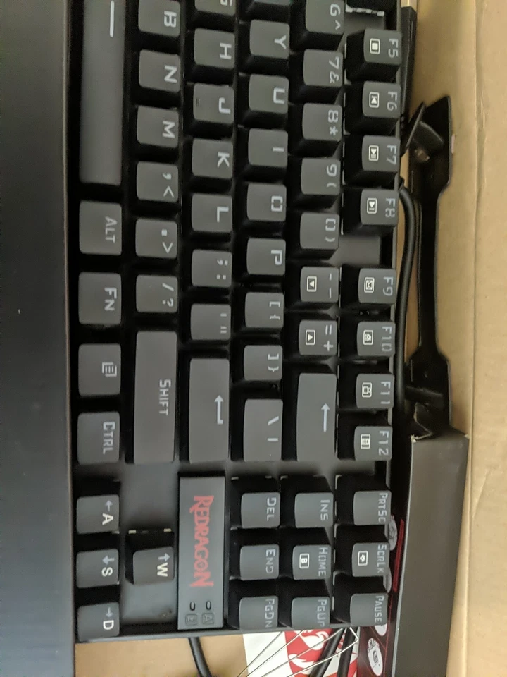 Redragon Devarajas RGB LED Backlit Wired Mechanical Gaming Keyboard (Brown Keys) - Image 3 of 4