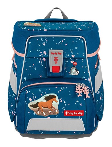 Step by Step Space Schulranzen-Set 5-teilig Wild Horse Ronja petrol - Bild 2 von 5