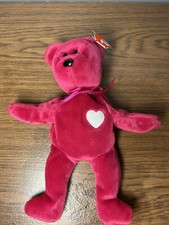 Ty Valentina the Red Bear Beanie Baby
