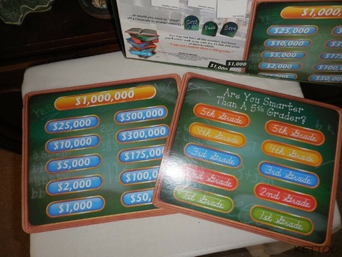 2007 PARKER BROTHERS Are You Smarter Than A 5th Grader? BOARD GAME Complete 8+ - Picture 5 of 10