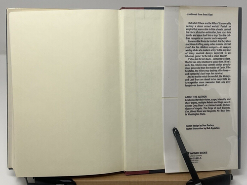 Anvil Of Stars Greg Bear 1992 Signed 1st Edition 1st Printing E2 - Imagen 8 de 11