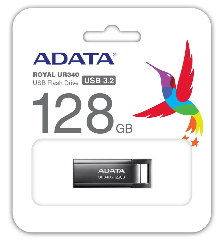 Clé USB3.0 ultra-compacte (USB3.2) de 128 Go Adata Royal UR340 - Photo 4/4