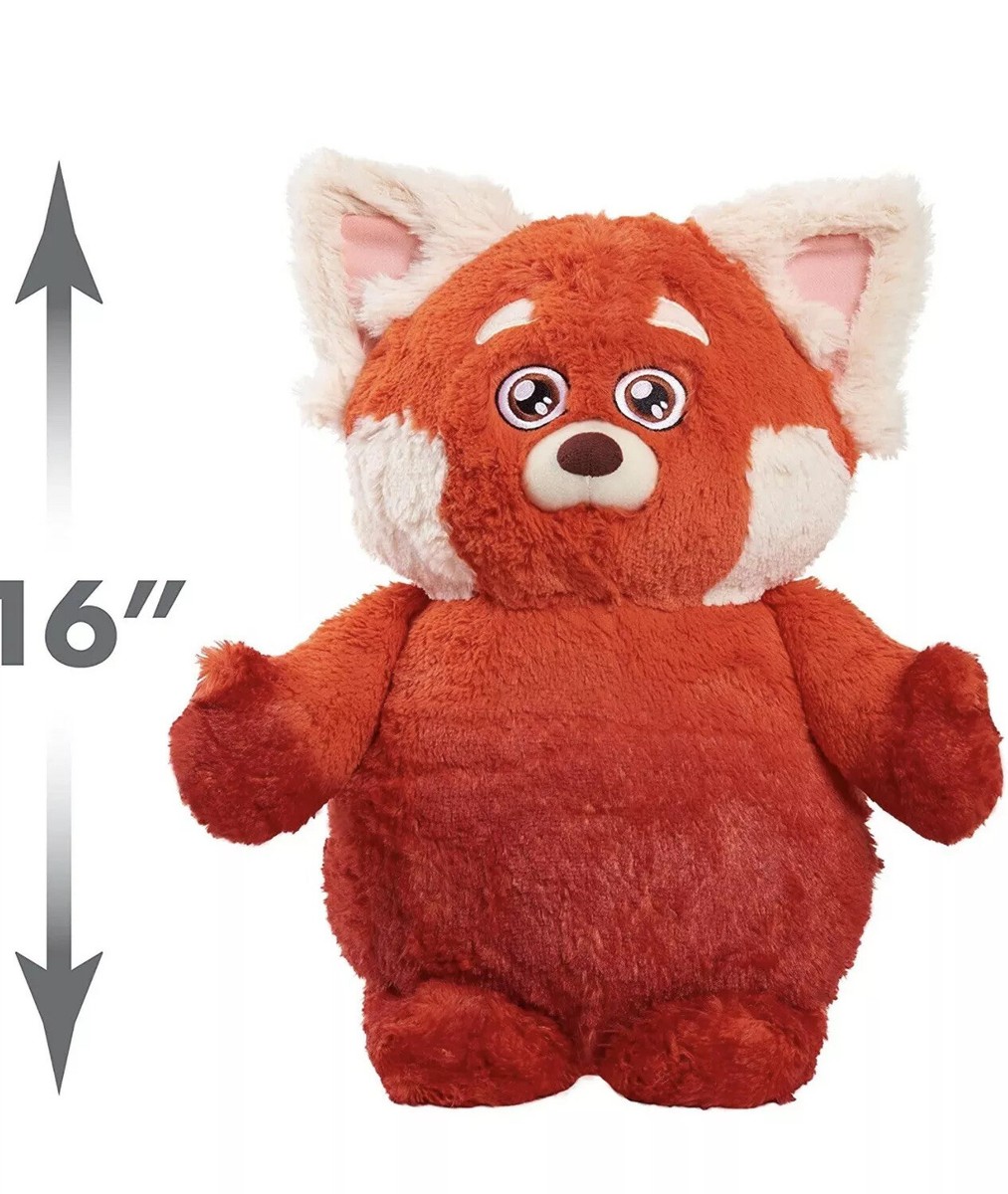 Just Play Disney and Pixar Turning Red Jumbo 16-inch Plush Red