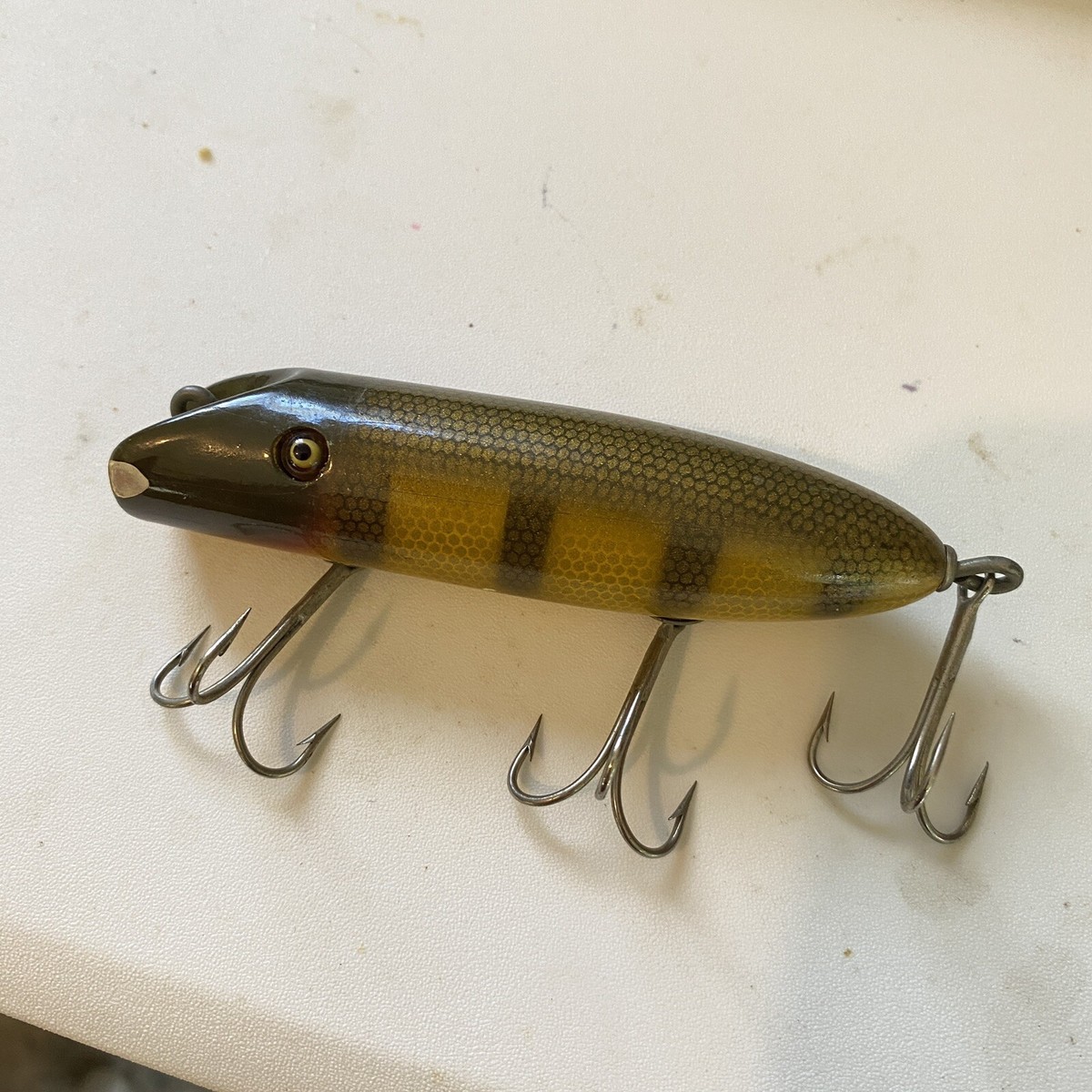 Shur Strike Creek Chub Bass Oreno Glass Eye Wood Lure Pike