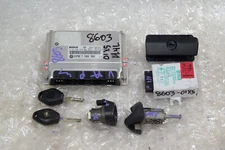 2001 bmw X5 4.4L keys ignition cylinder ecm dme ecu ews3 engine computer 7506366