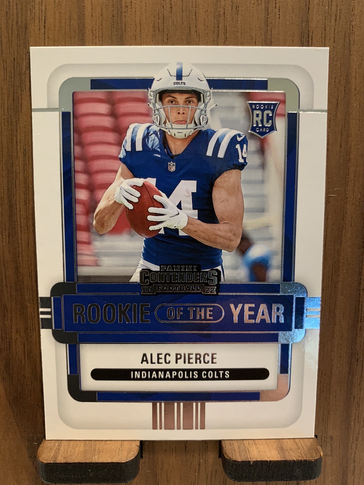 2022 Panini Contenders - Rookie of the Year Contenders #ROY-API Alec Pierce (RC)
