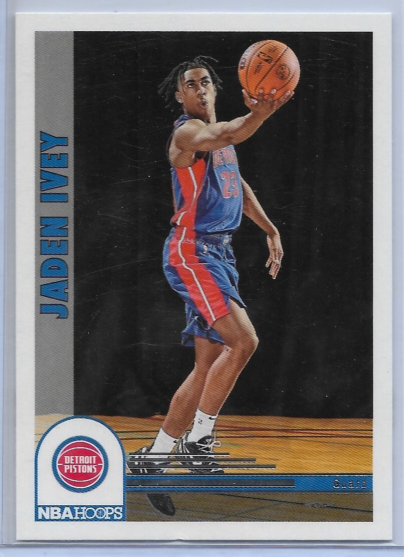 Jaden Ivey Rookie Card 2022-23 NBA Hoops Basketball Tribute