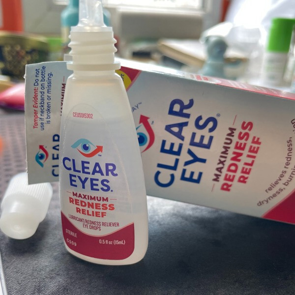 Clear Eyes Redness Relief 15 ML Gouttes Soulage Rougeurs Et - Foto 10