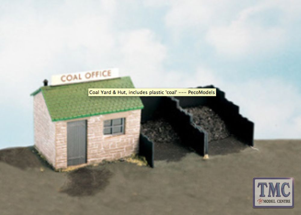 SS15 Wills Kit OO/HO Gauge Coal Yard & Hut Includes Plastic Coal