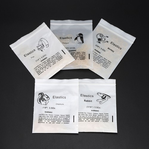 Dental Orthodontic Elastics Ties Rubber Bands 3.5OZ Elastics Braces Teeth Gap - Picture 5 of 10