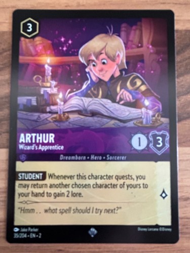 DISNEY LORCANA TCG RISE OF THE FLOODBORN RARE & SUPER RARE CARD SELECTION - Picture 56 of 67