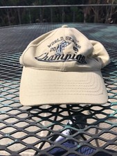 Vintage MLB Florida Marlins 2003 World Series Championship Hat  VTG Genuine