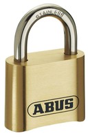 Abus 180ib/50 B 2-inch Solid Brass Resettable 4 Dial Combination Padlock With St on sale Abus 180ib/50 B 2-inch Solid Brass Resettable 4 Dial Combination Padlock With St on sale