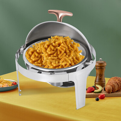 Roll Top Chafing Dish Buffet Edelstahl Chafing Dish Komplettset Speisenwärmer