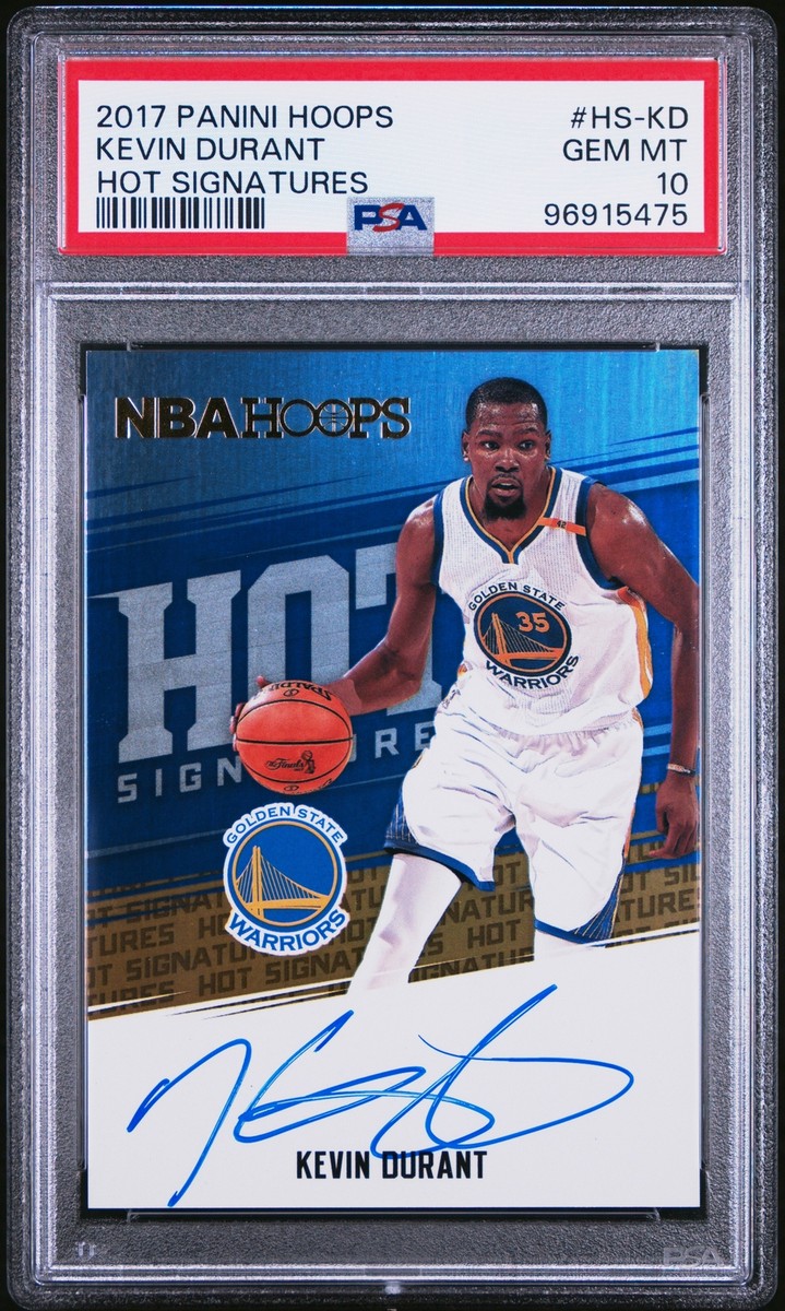 NBA フロアボード　サイン　10枚　セット　明細不明 2017 Panini Hoops Hot Signatures #HS-KD Kevin Durant Hot