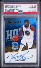2017 Panini Hoops Hot Signatures #HS-KD Kevin Durant Hot Signatures Auto PSA 10