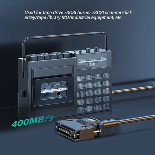 SCSI Connector Cable Data Line Screw Lock Signal Wire for Industrial Use - Afbeelding 3 van 38