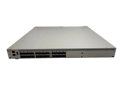 Brocade EMC DS-6505B 24-Port 16Gb FC SAN Switch EM-6505-12-16G-0R 12-Port Active - Image 1 of 4
