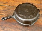 Wagner Ware Cast Iron Deep Double Skillet with Matching Hinged Lid