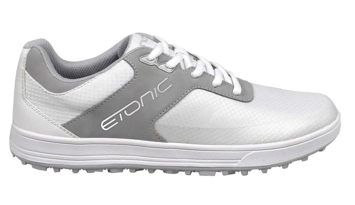 Etonic Golf Shoes Mens 8.5 White Lites 7920 Wingtip Brogue Spiked  Athletic Etonic Golf Difference 2.0 Spikeless Shoes | RockBottomGolf.com main image 3