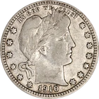 1910-D Barber Quarter