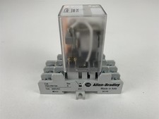 Allen-Bradley 700-HN154 15A 300VAC Base w/ Dayton 5X838N 120VAC Relay