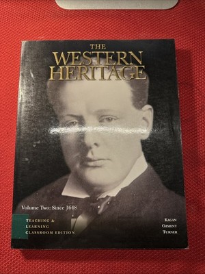 The Western Heritage Volume Two Since 1648 Paperback Very Good Condition