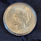 1928 Peace Silver Dollar $1 Coin in Plastic Holder Uncertified
